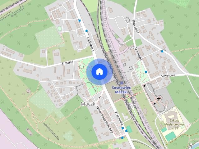 Sosnowiec Maczki Dwa pokoje z balkonem