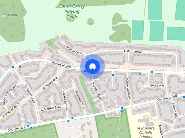 SOUTH OXHEY, Hayling Road