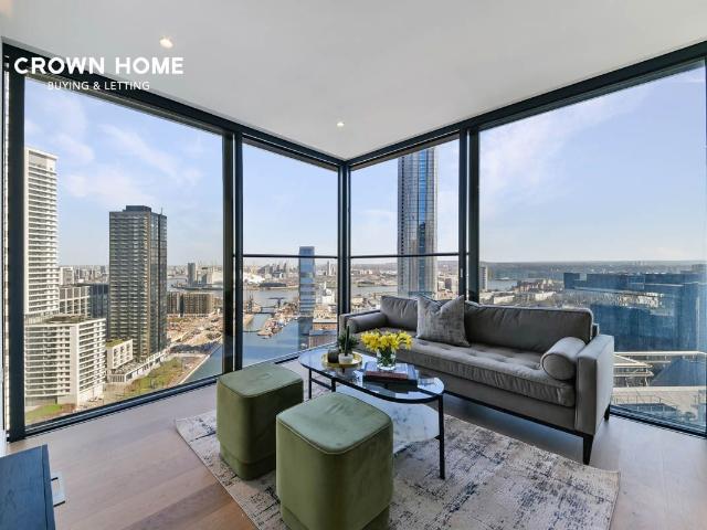 South Quay Plaza, Hampton Tower E14, 2 bed flat to rent, £4,000 pcm | PrimeLocation