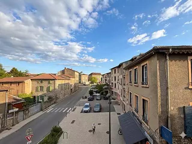 Soucieu en Jarrest 69510 Achat / Vente appartement 3 pièces t3 au dernier étage