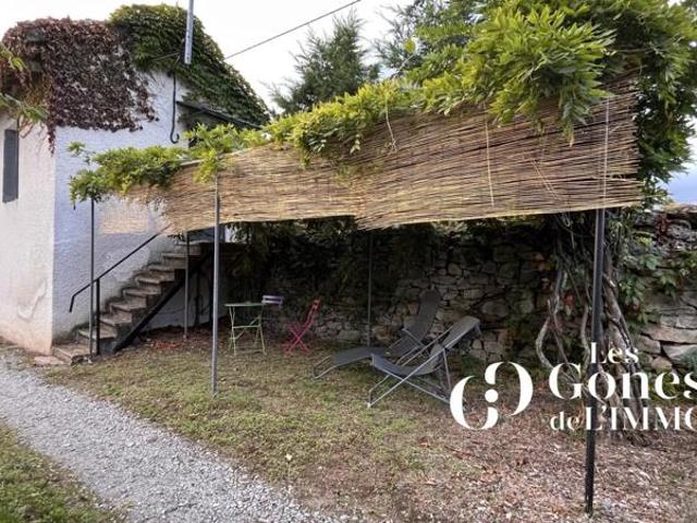 Soucieu en Jarrest, maison T2 MEUBLEE de 23,03m2 + jardinet