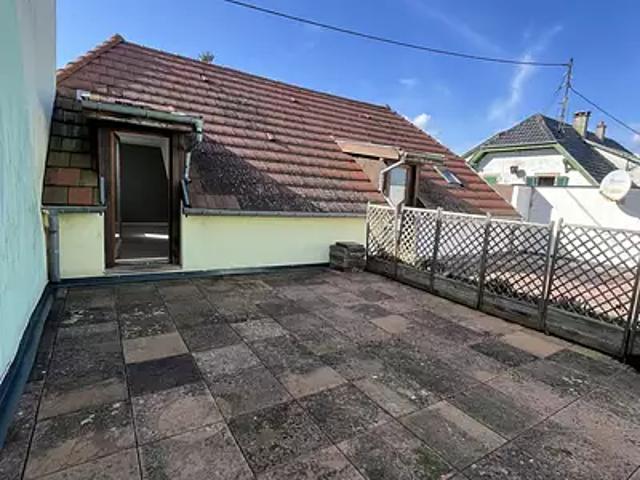 Soultz Haut Rhin 68360 Achat / Vente appartement 2 pièces t2 terrasse