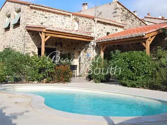 Sournia 66730 Achat / Vente maison 4 pièces t4 piscine