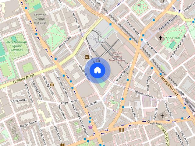 Sovereign Court, 5 Jubilee Walk, Postmark, WC1X