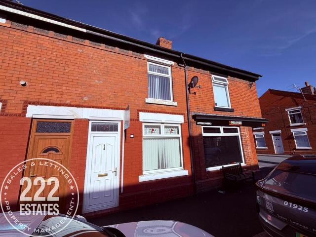 Slater Street, Latchford 2 bed terraced house to rent £850 pcm £196 pw