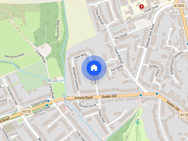 Slades Gardens, ENFIELD