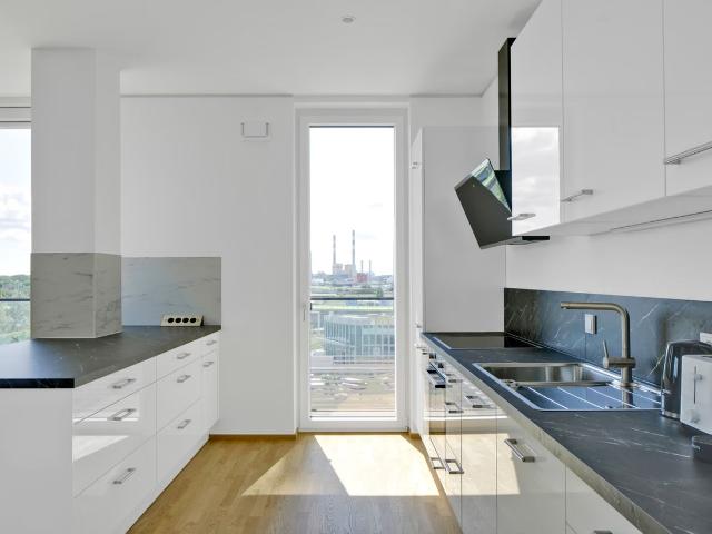 Sleek Landstraße 1BR w/ Elevator & Rooftop Pool, near U3, Vienna Amsterdam Apartments for Rent