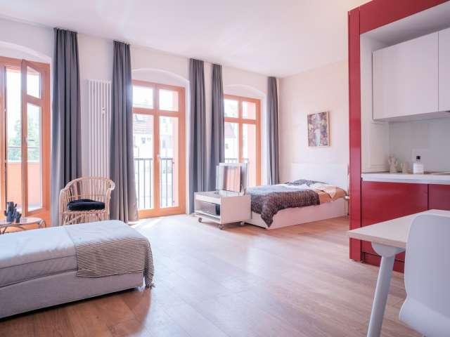 Sleek Studio Wohnung in Friedrichshain, Berlin