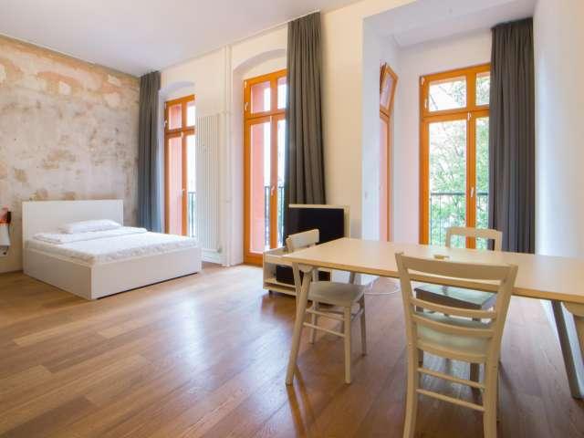 Sleek Studio Wohnung in Friedrichshain, Berlin