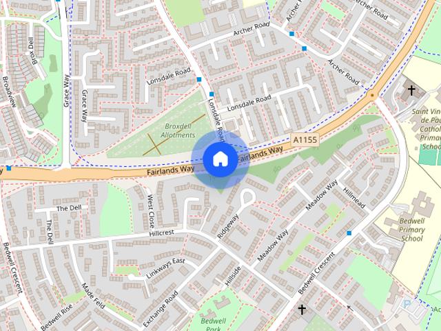 Small one bedroom apartment in Stevenage SG1 5AH