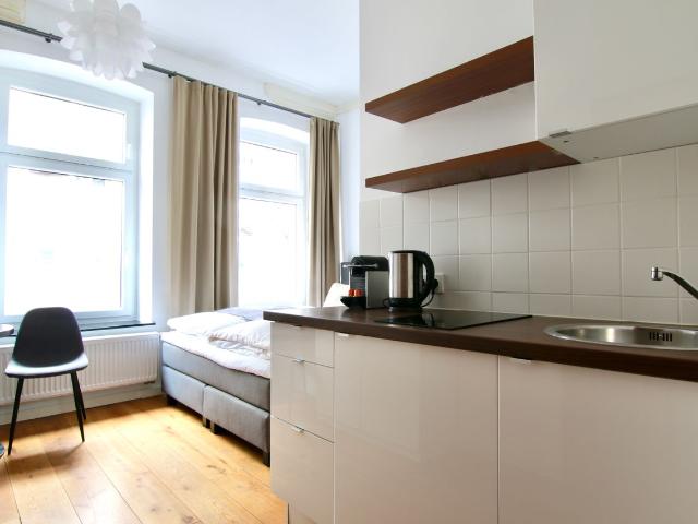 Small studio at Eigelstein, Koln Amsterdam Apartments for Rent