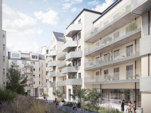 Smart Apartment ruhig mit großer Freifläche, voll ausgestattet