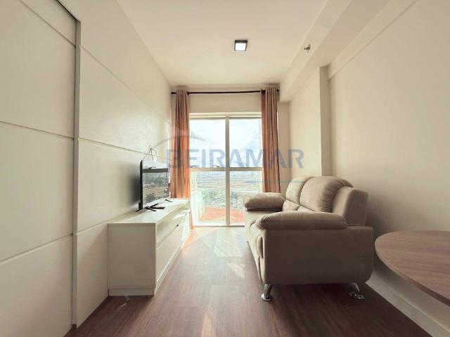Smart Residence Service – Apartamento Mobiliado de 1 Quarto, Andar Alto e Vaga de Garagem – Águas Claras