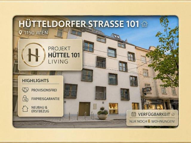 SMARTE Wohnung mit BALKON + HÜTTEL 101 LIVING