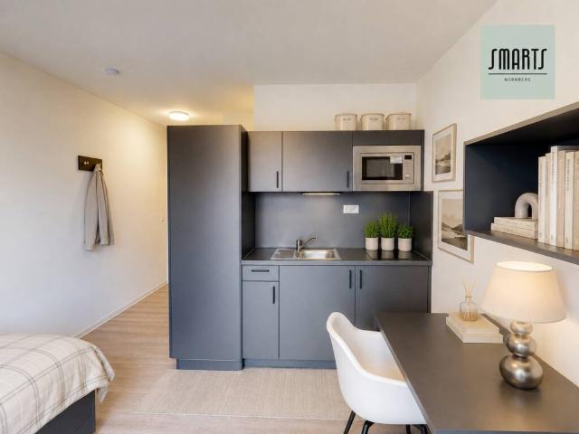SMARTS Nürnberg: Optimal geschnittene 1 Zimmer Apartments