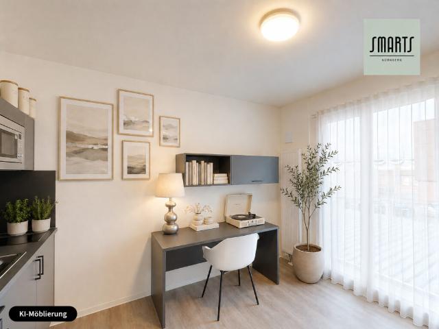 SMARTS Nürnberg: Optimal geschnittene 1 Zimmer Apartments