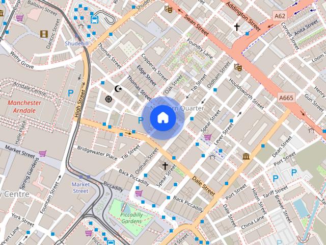Smithfield Buildings, 44 Tib Street, Northern Quarter, Manchester, M4