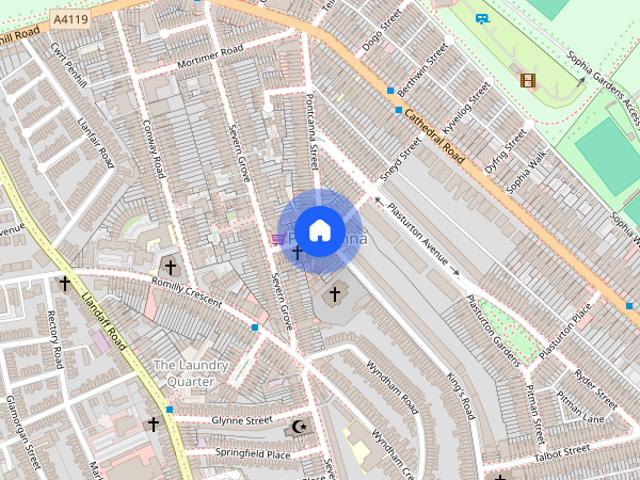 Sneyd Street, Pontcanna, Cardiff