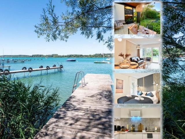 Snug Stays 2 Quiet & cozy home with garden directly at lake Wörthsee S8