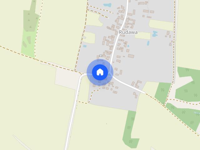 spory dom z ogrodem położony w pięknej okolicy