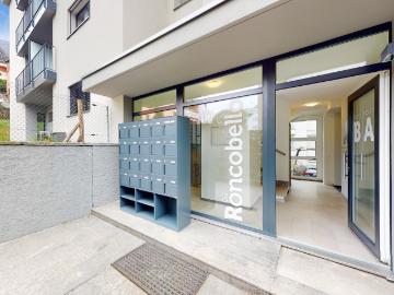 Spazi rinnovati nel cuore di Lugano con terrazza privata
