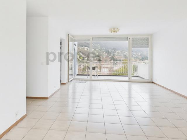 Spazioso 4.5 locali attico con terrazza e vista panoramica a Vacallo