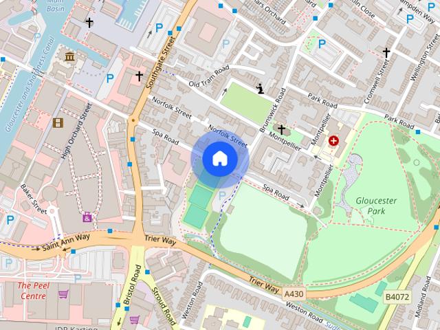 Spa Road, Gloucester, Gloucestershire, GL1