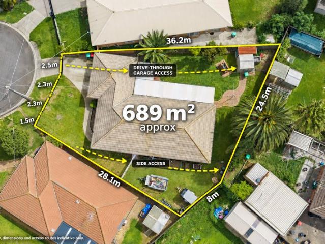Space, Comfort & Exceptional Access on 689m² Approx