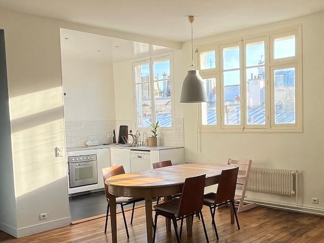 Space, light, view, in 2 bedroom Marais + parking Paris Amsterdam Apartments for Rent