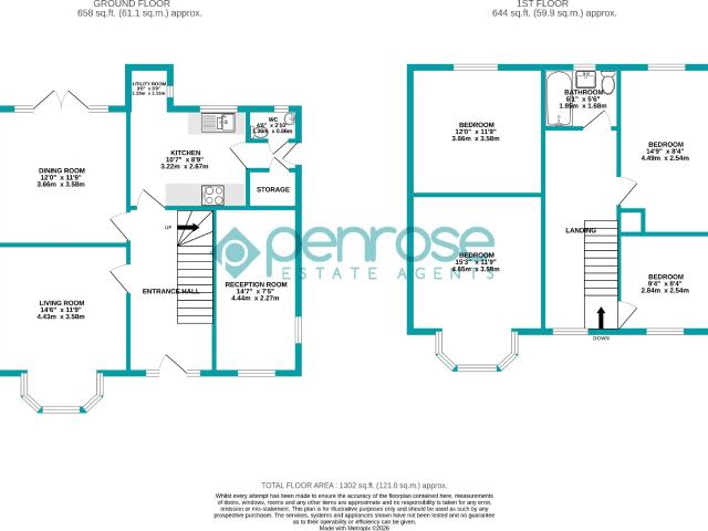 Spacious 4 Bed House Oakley Road Luton Available Now!