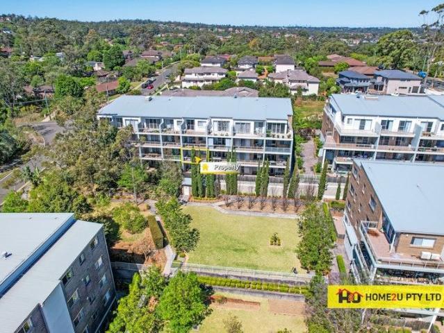 Spacious 195 sqm Apartment in Castle Hill CBD 2 Bedrooms + Multi Purpose Room | 2 Bathrooms | 2 Lock Up Garages