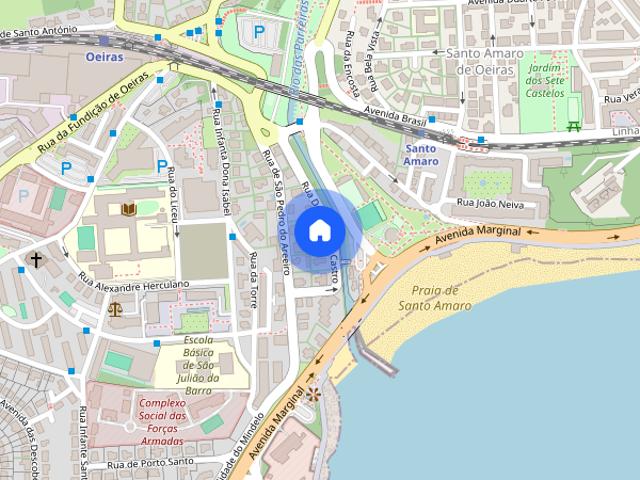 Spacious 1 Bedroom Apartment With Balcony In Oeiras Close To Nova Lisboa