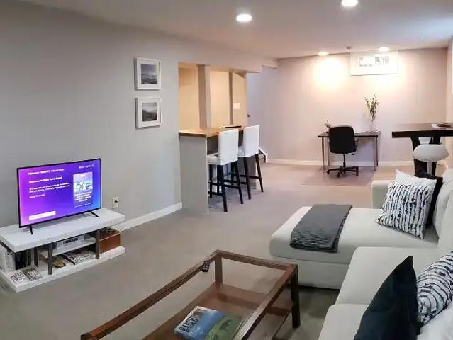 Spacious 1 Bedroom Fully Furnished Legal Basement Suite