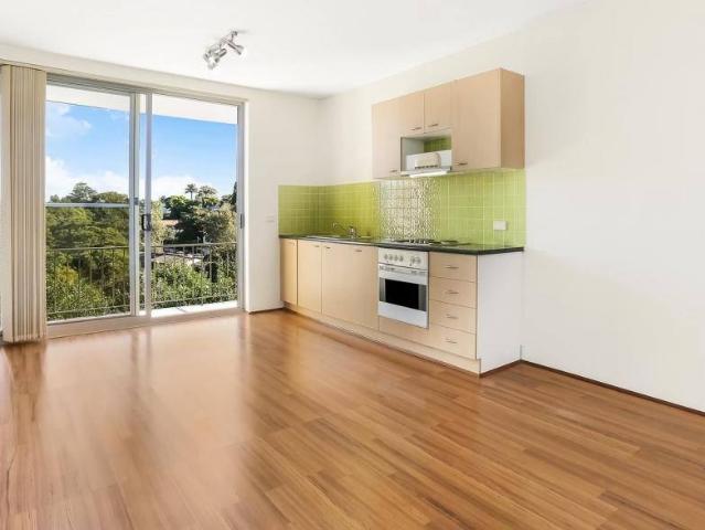 Spacious 1 bedroom with leafy outlook