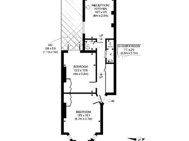 Spacious 2 Bed with Garden Sedgeford