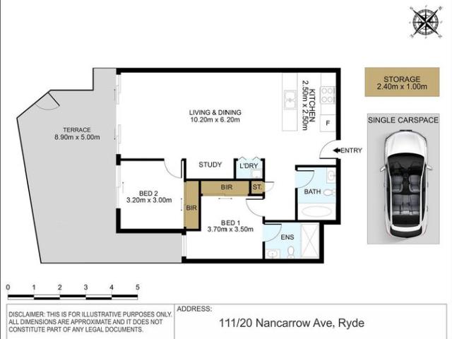 Spacious 2 Bedrooms Ground Floor Apartment