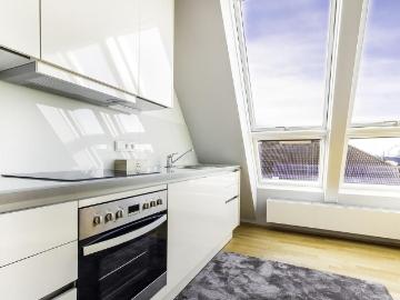 Spacious 3 Bedroom Apartment with Balcony, Vienna Amsterdam Apartments for Rent