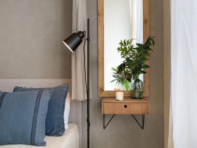 Spacious 3 Bedroom Apartment with Indonesian Inspired Design and Private Office in Ibiza Neighborhood, Madrid Amsterdam Apartments for Rent