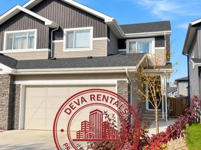Spacious 3 Bedroom Main Floor in The Orchards | Semi Furnished | Double Garage & Fenced Backyard — Spacious 3 Bedroom Main Floor in The Orchards | Double Garage & Fenced Backyard