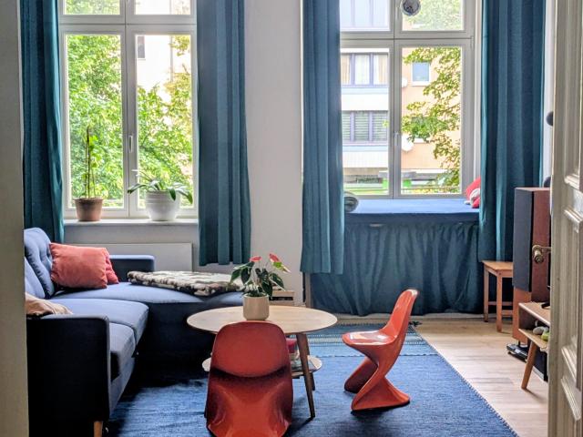Spacious 3 room apartment in Friedrichshain with excellent transport links