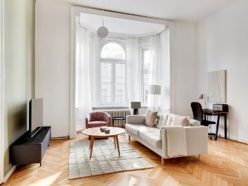 Spacious 3BR, Leopoldstadt, fully furnished incl. washing machine, Vienna Amsterdam Apartments for Rent