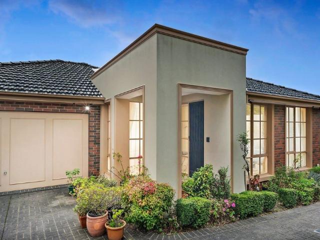Spacious Three Bedroom Town Residence with Dual Courtyards in Prime Mont Albert North