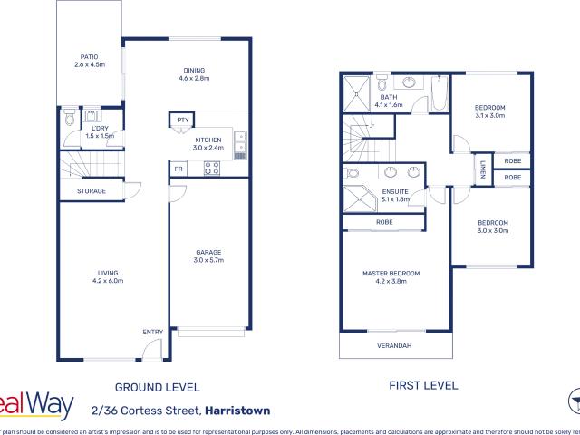 Spacious Townhouse With Ensuite, Balcony Views And Lock up Garage