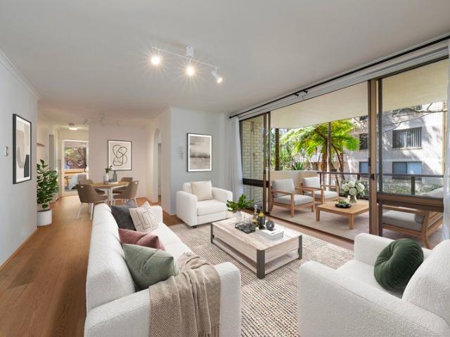 Spacious Two Bedroom, Two Bathroom Apartment with Lock Up Garage