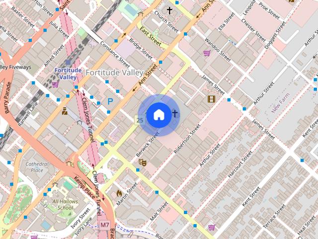 Spacious Two Bedroom Apartment in Quiet street