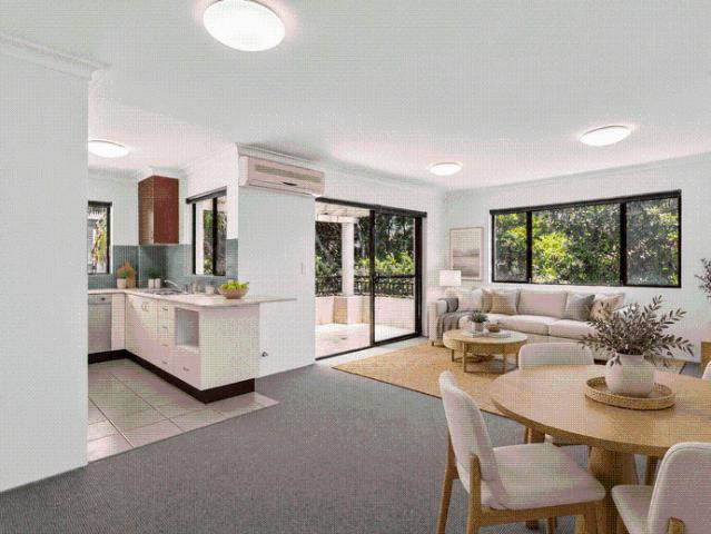 Spacious Two Bedroom Apartment with Leafy Outlook