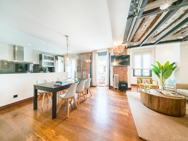 Spacious Two Bedroom Apartment with Stylish Exposed Brick