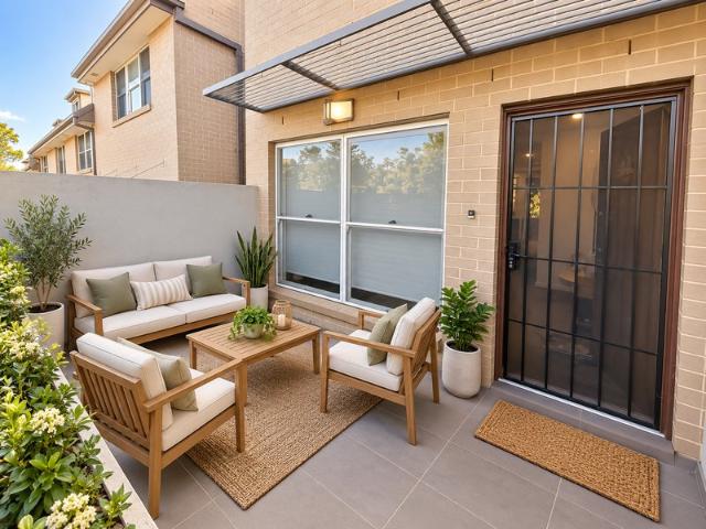Spacious Two Bedroom Home with Private Courtyards & Lock Up Garage
