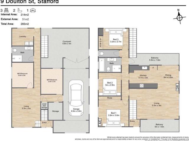 Spacious Two Storey Living with a Large Backyard!