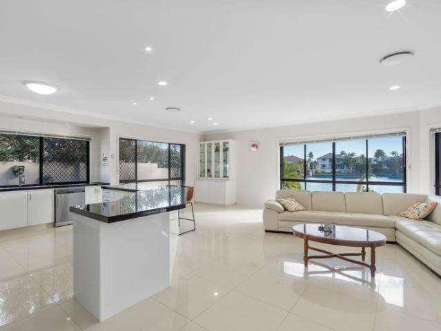 Spacious Waterfront Family Home in Prestigious Surfers Waters Estate